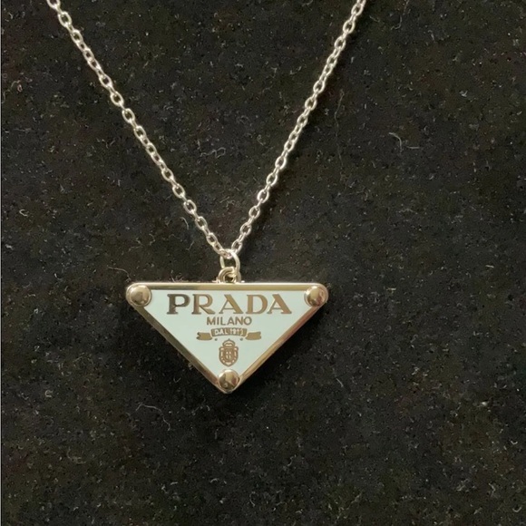 None Other - Blue Triangle Pendant